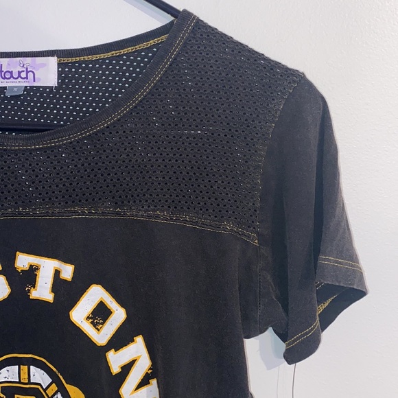 NWT Touch By Alyssa Milano Boston Bruins Short Sleeve S - Picture 3 of 8
